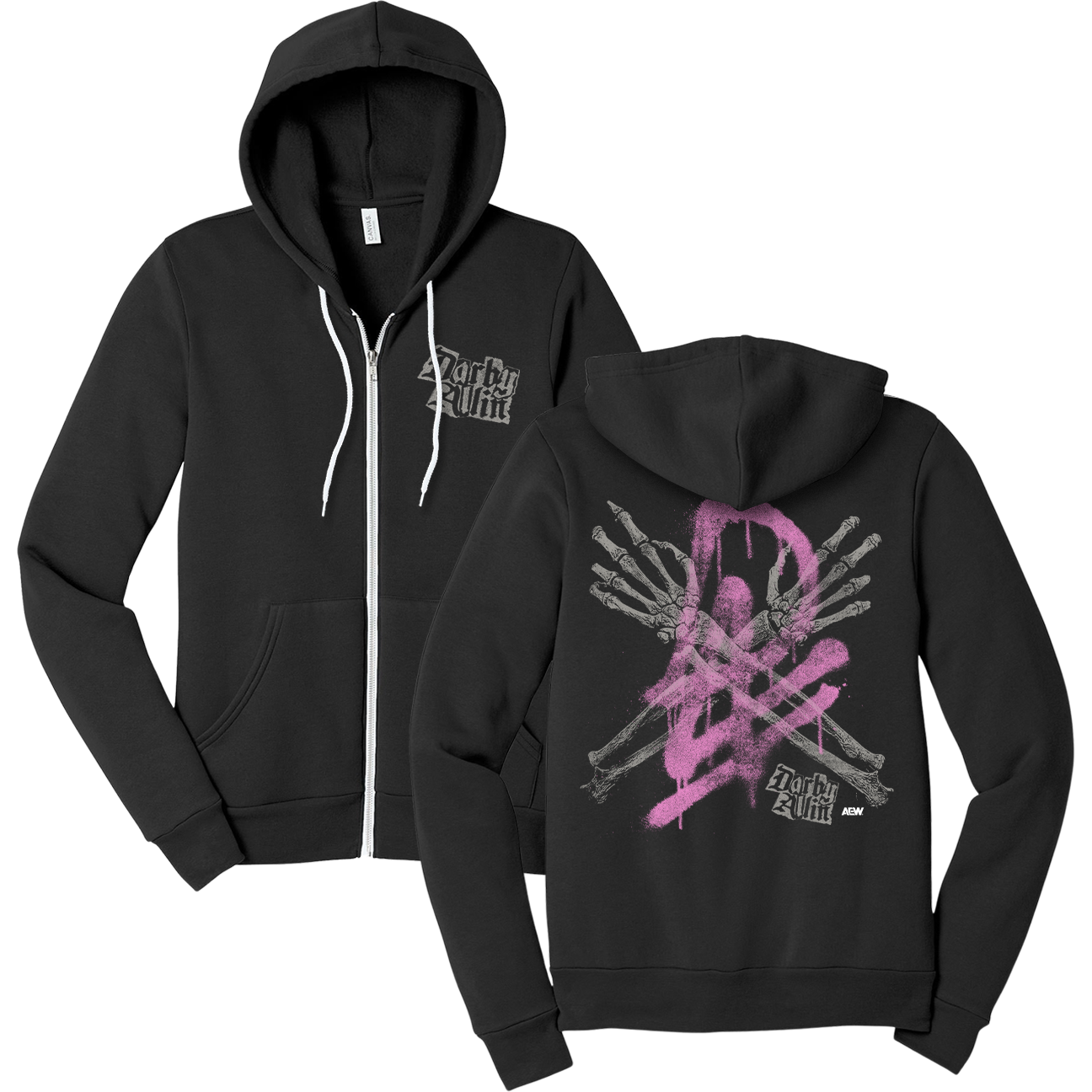 Darby Allin - Freefall Full Zip Hoodie – shopAEW