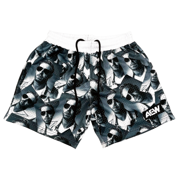 Orange Cassidy - Yearbook Sublimated Mesh Basketball Shorts