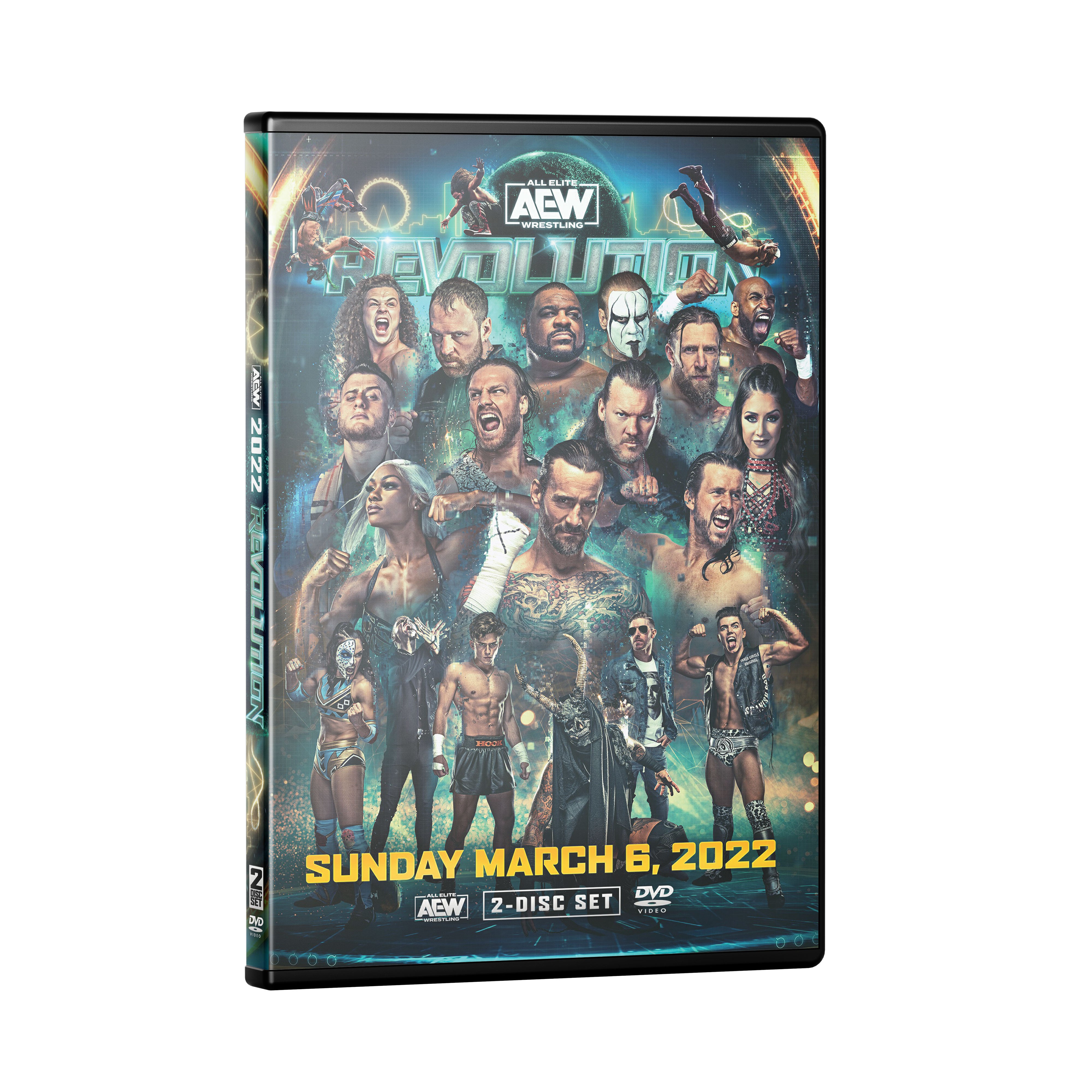 AEW Revolution March 6, 2022 DVD – shopAEW