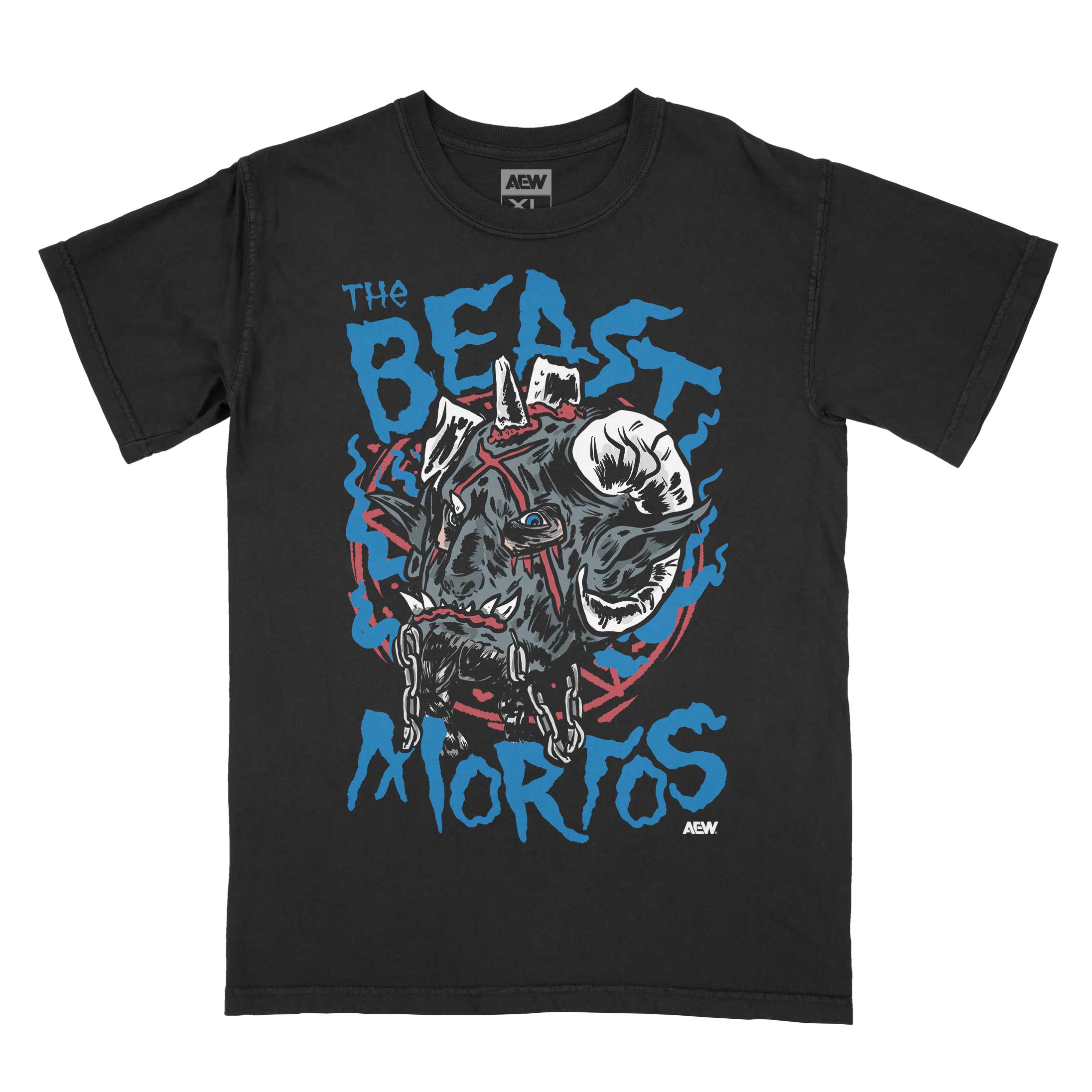 All Elite Wrestling The Beast Mortos - Inferno Shirt – shopAEW