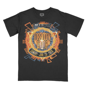 AEW Forbidden Door 2026 Event T-Shirt (Front Print Only)