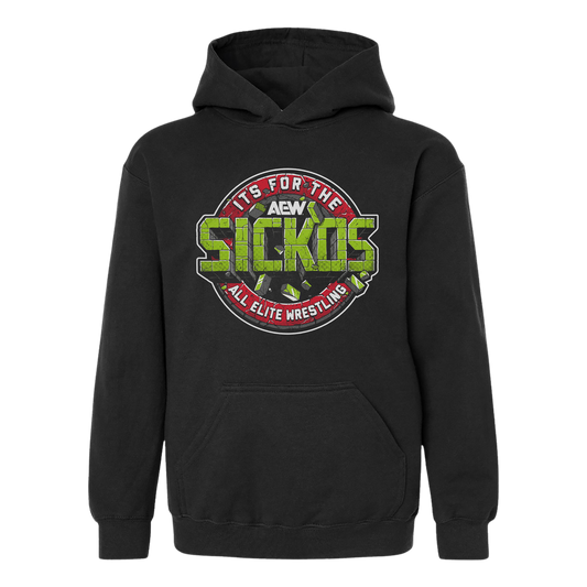 AEW - Sickos Unleashed Youth Pullover Hoodie
