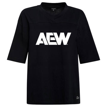 AEW - Women's Hype and Vice Football Tee