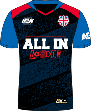 AEW ALL IN London 2026 Blue Stadium Jersey (Ready To Ship)