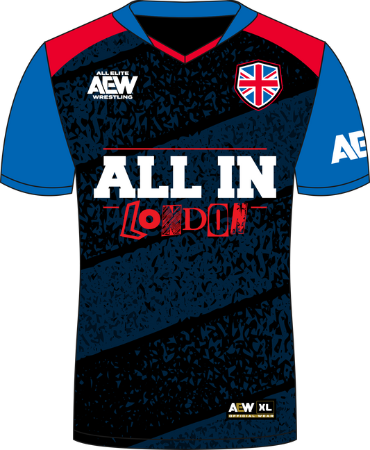 AEW ALL IN London 2026 Blue Stadium Jersey (Ready To Ship)