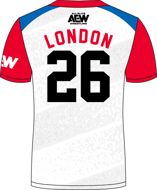 AEW ALL IN London 2026 White Stadium Jersey (Ready To Ship)