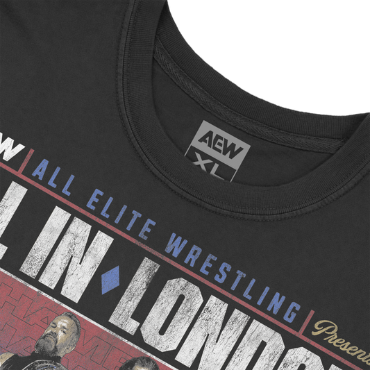 AEW All In 2026 Matchup T-Shirt - Cage & Cope vs Young Bucks