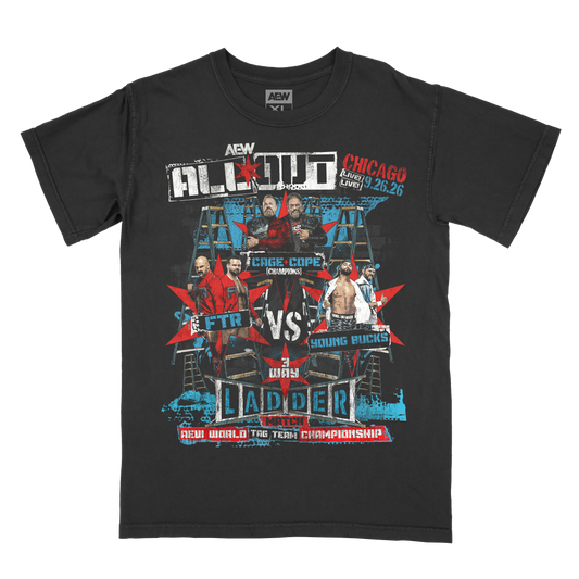 AEW All Out 2026 Matchup T-Shirt - 3 Way Ladder Match