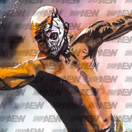 Darby Allin - Autographed Limited Edition 11 x 14 Rob Schamberger Art Print