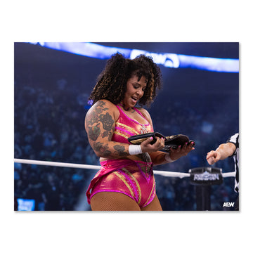 AEW's First Women's Grand Slam Champion - Willow Nightingale - AEW Redemption 2026 - Memorable Moments Art Print By Ricky Havlik