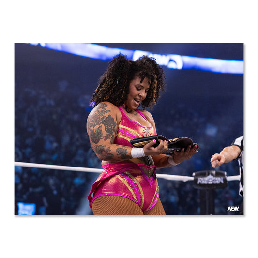 AEW's First Women's Grand Slam Champion - Willow Nightingale - AEW Redemption 2026 - Memorable Moments Art Print By Ricky Havlik