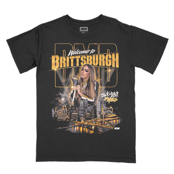 Britt Baker - Back in Black and Gold T-Shirt