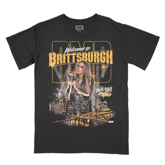 Britt Baker - Back in Black and Gold T-Shirt