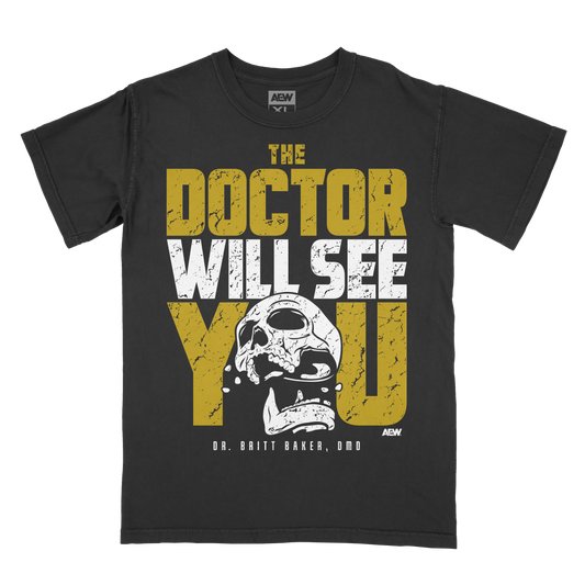 Britt Baker - The Doctor Will See You T-Shirt