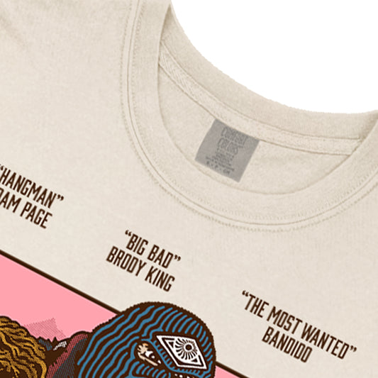 Hangman Adam Page & Brodido - El Bueno El Malo y El Guapo Comfort Colors Soft Heavyweight T-Shirt