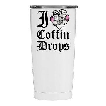Darby Allin - I Love Coffin Drops - 20oz Stainless Steel Travel Tumbler