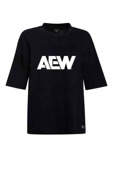 AEW - Women's Hype and Vice Football Tee