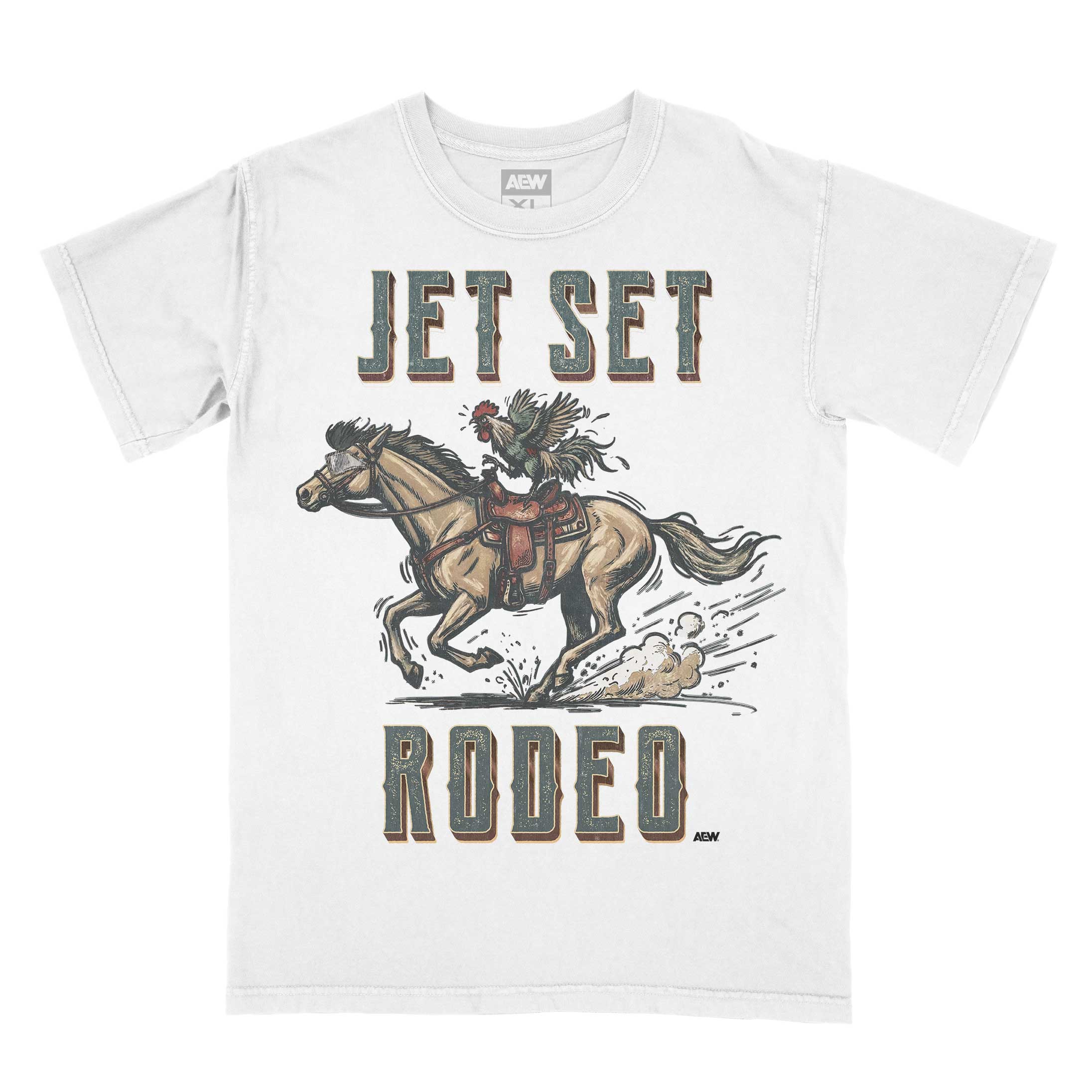 FNTC T-DECK 139 × RIDE RODEO M Jet Speed - Speedball & Knight Comfort Colors Soft Heavyweight Tee
