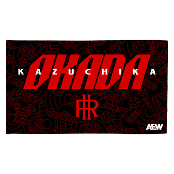 Kazuchika Okada Tournament Soccer Collection Sublimated Flag - 60" x 35"