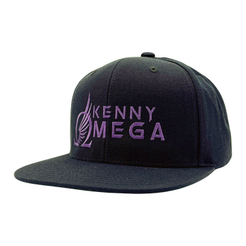 Kenny Omega - OWA Premium Embroidered Flatbill Snapback - Lavender