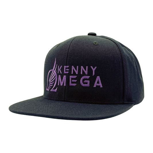 Kenny Omega - OWA Premium Embroidered Flatbill Snapback - Lavender