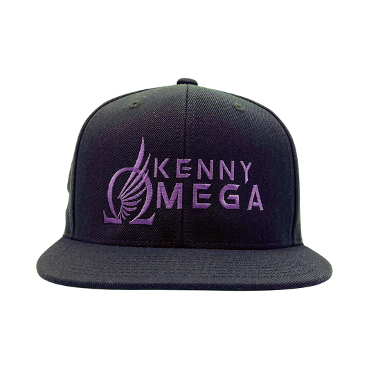 Kenny Omega - OWA Premium Embroidered Flatbill Snapback - Lavender