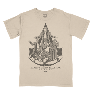 Limited Edition - Will Ospreay - Assassin's Creed Black Flag Resynced x AEW T-Shirt