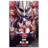 Matchup Monday - MJF vs. Adam Cole - AEW ALL IN 2023 12x18 High Gloss Metal Art Print (Only 10 Made)