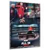 Matchup Monday - Sting & Darby Allin vs. Swerve Strickland & Christian Cage - AEW ALL IN 2023 12x18 High Gloss Metal Art Print (Only 10 Made)