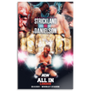 Matchup Monday - Swerve Strickland vs Bryan Danielson - AEW ALL IN 2024 12x18 High Gloss Metal Art Print (Only 10 Made)