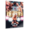 Matchup Monday - Swerve Strickland vs Bryan Danielson - AEW ALL IN 2024 12x18 High Gloss Metal Art Print (Only 10 Made)
