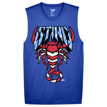 Sting - Top Rope Tuesday LIMITED EDITION - 4th of July Polyester Dri-Fit Muscle Tank