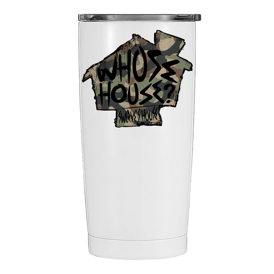 Swerve Strickland - Whose House Camo - 20oz Stainless Steel Travel Tumbler
