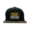 Swerve Strickland - Whose House Camo Premium Embroidered Flatbill Snapback