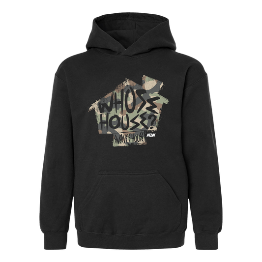 Swerve Strickland - Whose House Camo Youth Pullover Hoodie