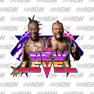 The New Level - Austin Creed & Kofi Illustration Sticker