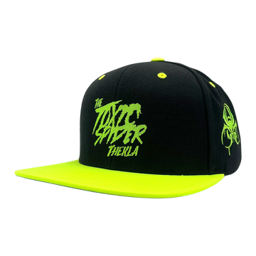 Thekla - Toxic Spider Premium Embroidered Flatbill Snapback