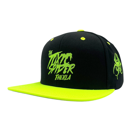Thekla - Toxic Spider Premium Embroidered Flatbill Snapback