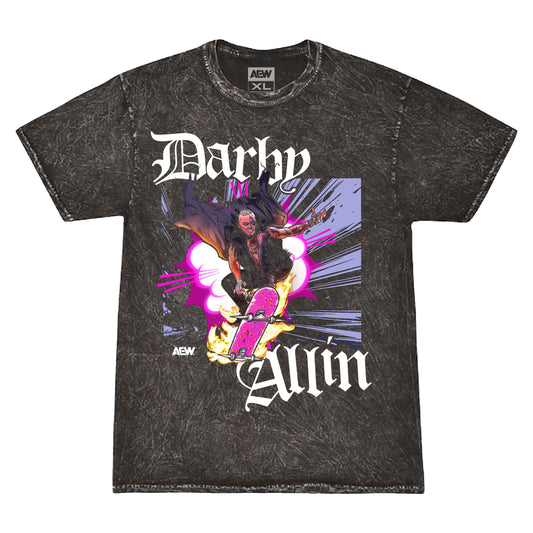 Darby Allin - Top Rope Tuesday: LIMITED EDITION Graphic Series Mineral Wash T-Shirt