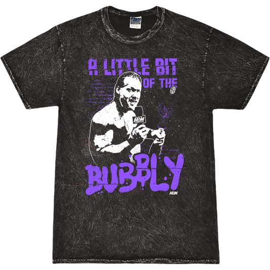 Chris Jericho - Top Rope Tuesday: LIMITED EDITION A Little Bit of the Bubbly Mineral Wash T-Shirt