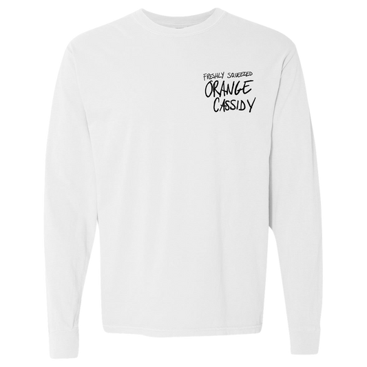 Orange Cassidy - Top Rope Tuesday: LIMITED EDITION Yearbook Long Sleeve T-Shirt