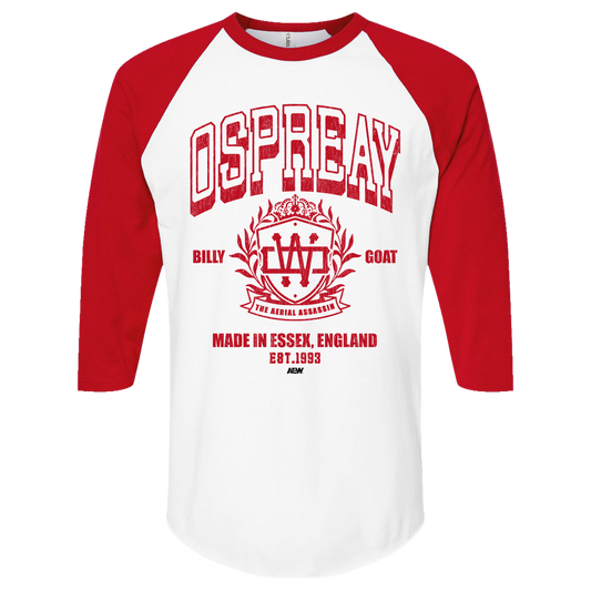 Will Ospreay - Top Rope Tuesday: LIMITED EDITION Made in Essex Baseball Tee
