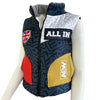 AEW All In Refried Apparel Split Side Puffer Vest