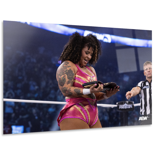 Willow Nightingale - LIMITED AEW Redemption 2026 Memorable Moments 12x18 High Gloss Metal Art Print (Only 10 Made) By Ricky Havlik