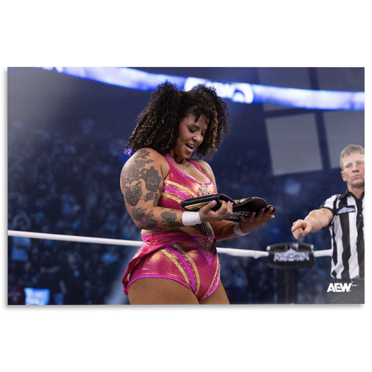 Willow Nightingale - LIMITED AEW Redemption 2026 Memorable Moments 12x18 High Gloss Metal Art Print (Only 10 Made) By Ricky Havlik
