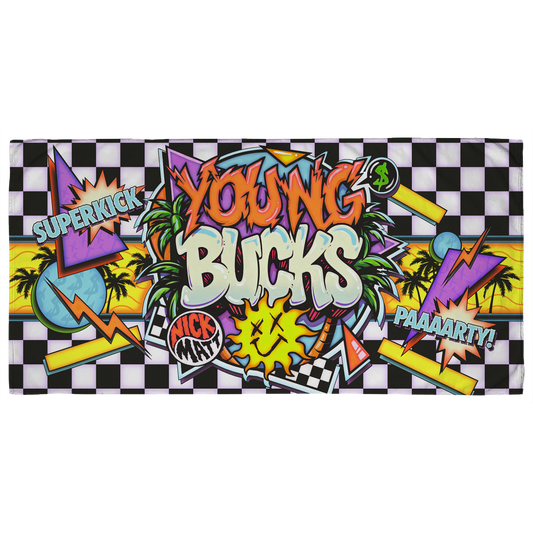 Young Bucks - Superkick Summer 2026 30"x60" Beach Towel