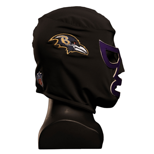 AEW NFL Officially Licensed Lucha Mask - Baltimore Ravens