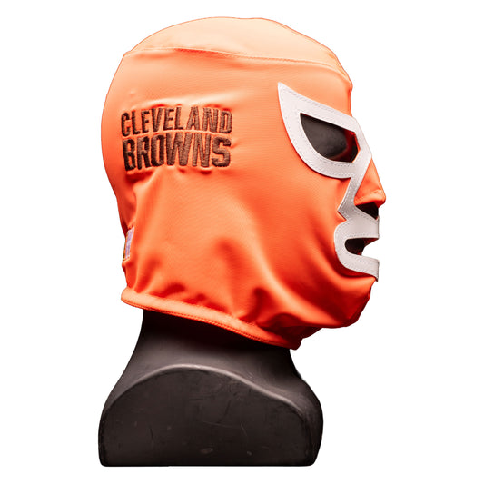AEW NFL Officially Licensed Lucha Mask - Cleveland Browns