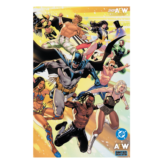 DC x AEW Series 1&2 Giant-Sized Double Issue Comic Book