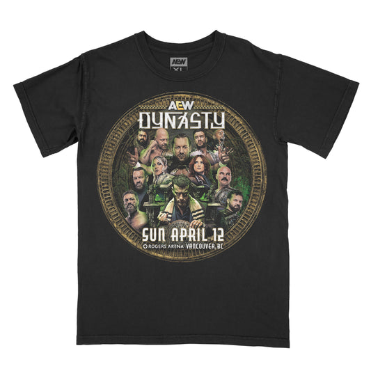AEW Dynasty 2026 Poster T-Shirt